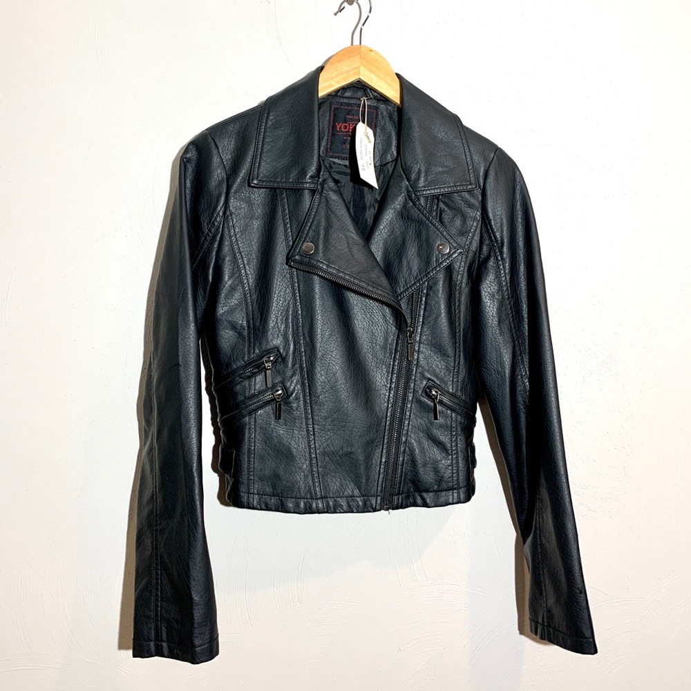 NWT Vegan Moto Jacket